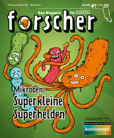Mikroben: Superkleine Superhelden - Cover der Ausgabe  01_2020