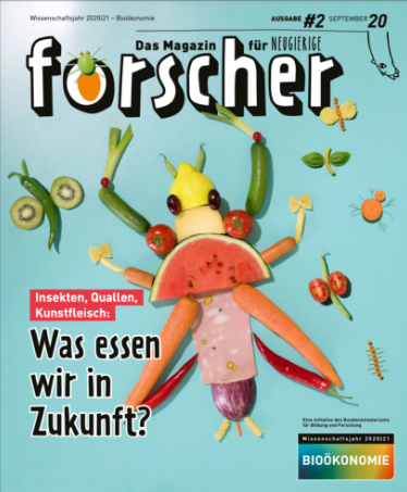 Was essen wir in Zukunft? -Cover der Ausgabe 02_2020