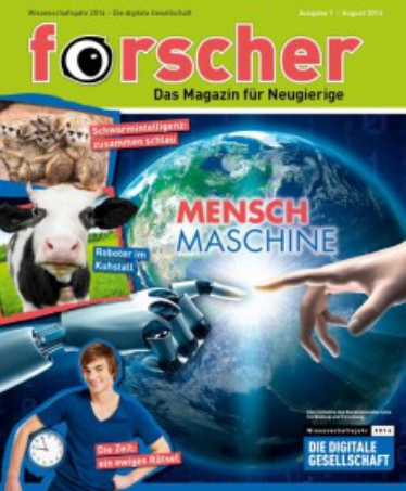 Mensch Maschine - Cover der Ausgabe  01_2014